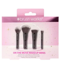 Brushworks Gifts & Sets On The Move Makeup Minis (Worth £14.99)