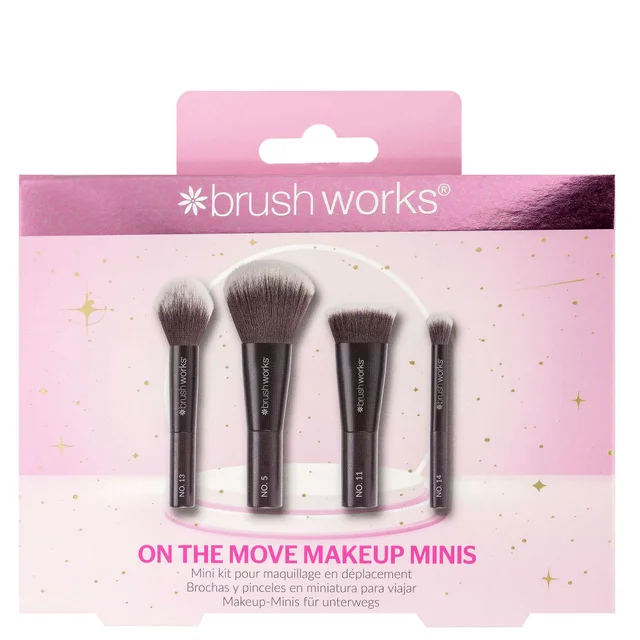 Brushworks Gifts & Sets On The Move Makeup Minis