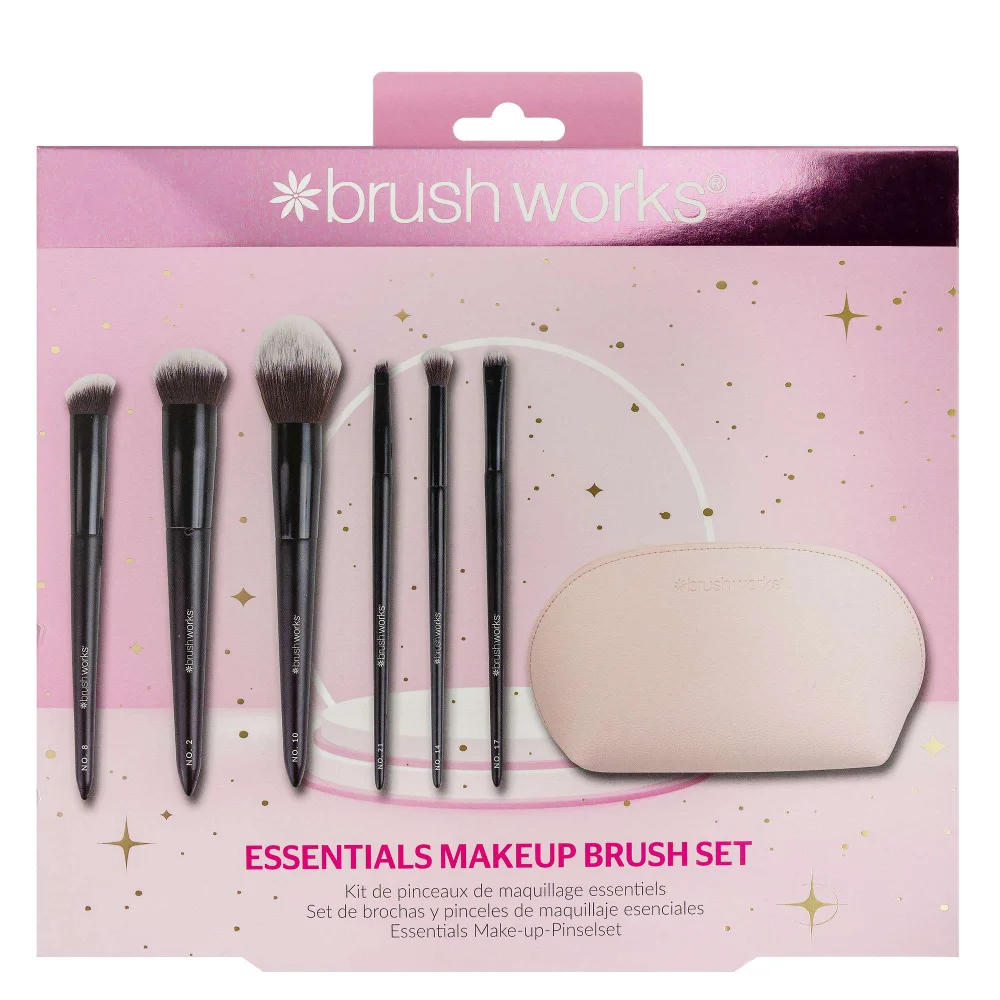 Brushworks Gifts & Sets Essentials Makeup Brush Set Image 1