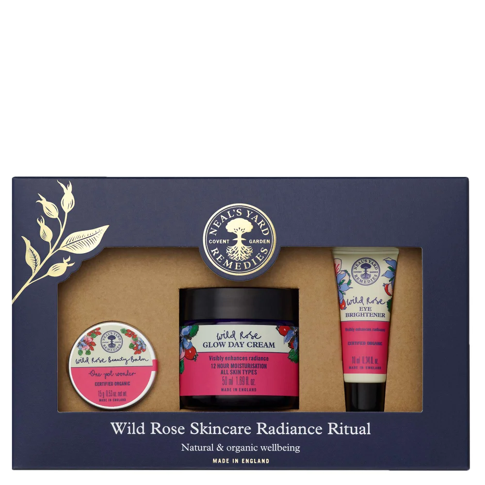 Neal's Yard Remedies Christmas 2024 Wild Rose Skincare Radiance Collection Image 1