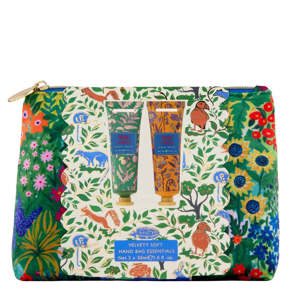 Heathcote & Ivory Merry and Wild Velvety Soft Handbag Essentials Image 1