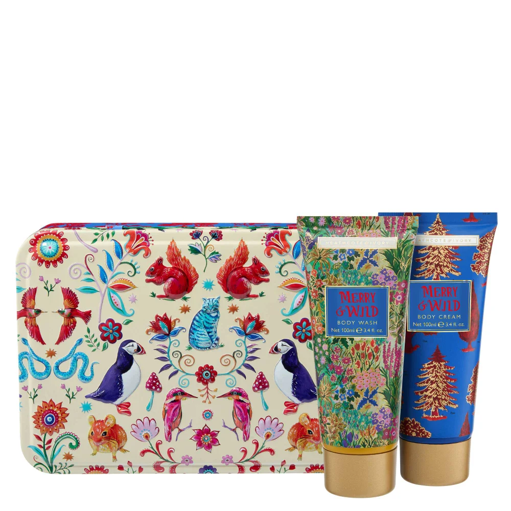 Heathcote & Ivory Merry and Wild Wildlife Story Tin Image 1