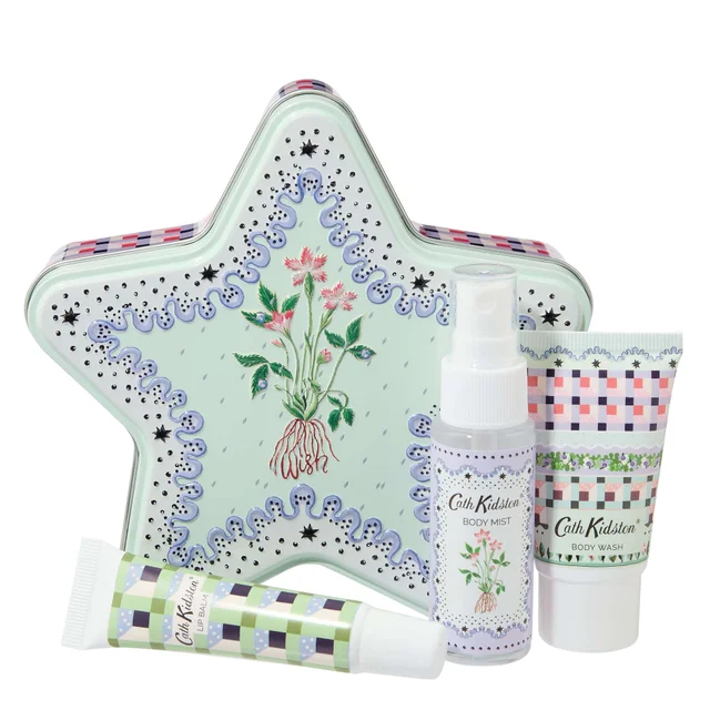 Cath Kidston Roots & Raindrops Feel Like a Star Tin