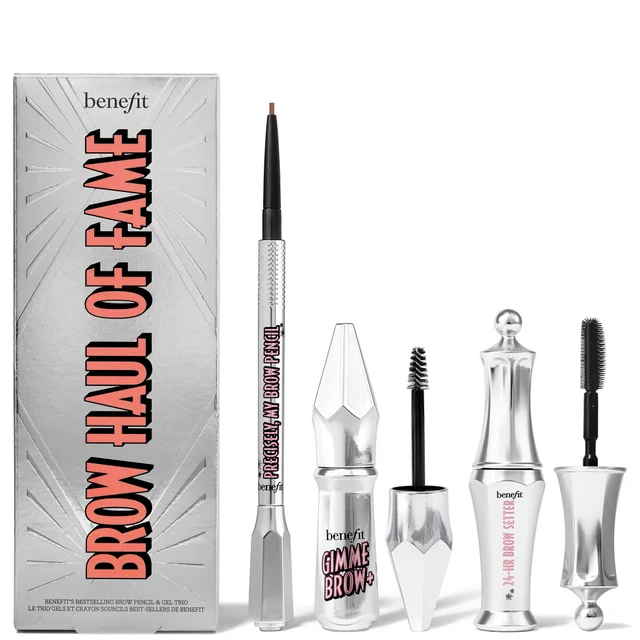 benefit Brow Haul of Fame Brow Basics Set Shade 3 Warm Light Brown (Worth £55)