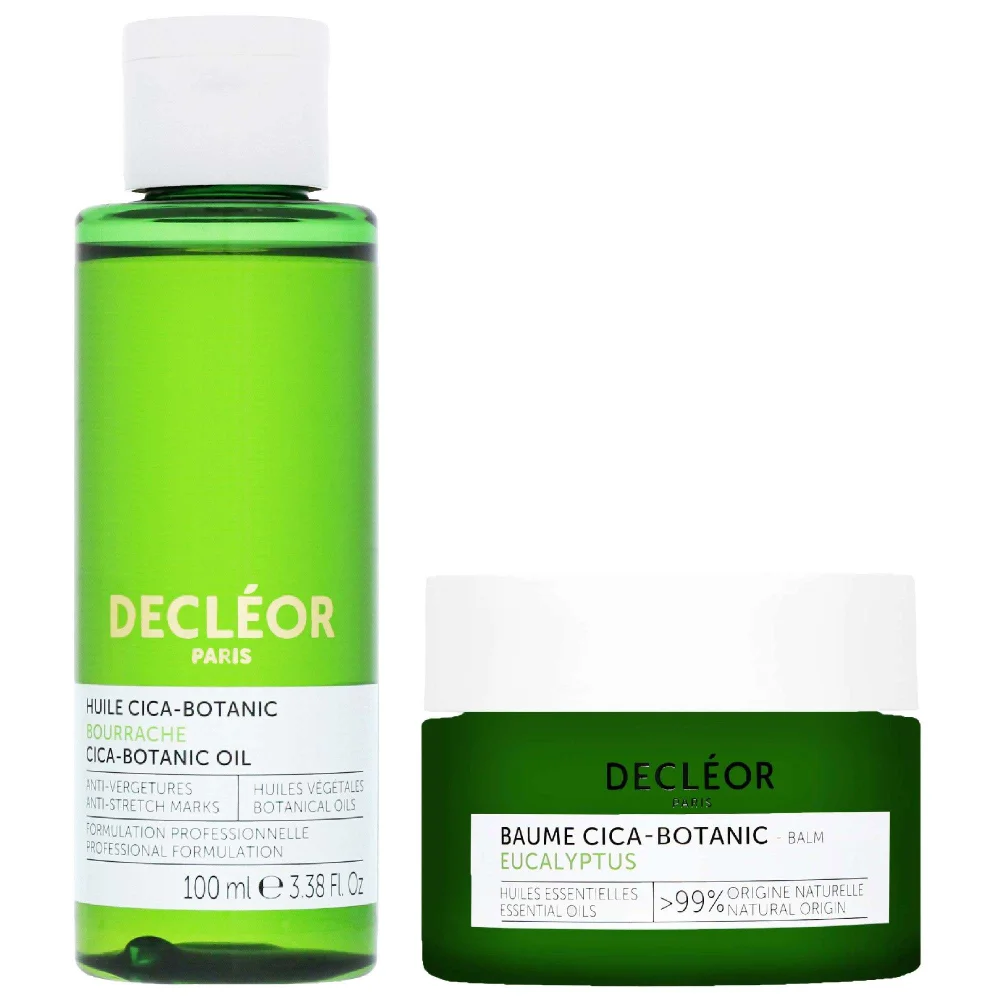 Decléor Bundles Duo: Decléor Healing Cica-Botanic Oil 100ml & Cica-Botanic Balm 50ml Image 1