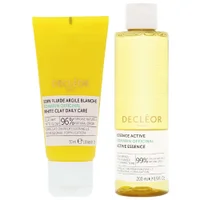 Decléor Bundles Duo: Decléor Romarin Officinal White Clay Daily Care 50ml & Rosemary Active Essence 200ml