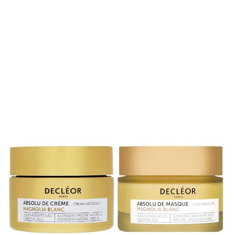 Decléor Duo: Decléor White Magnolia Regenerating Mask Absolute 50ml & Cream Absolute 50ml Image 1