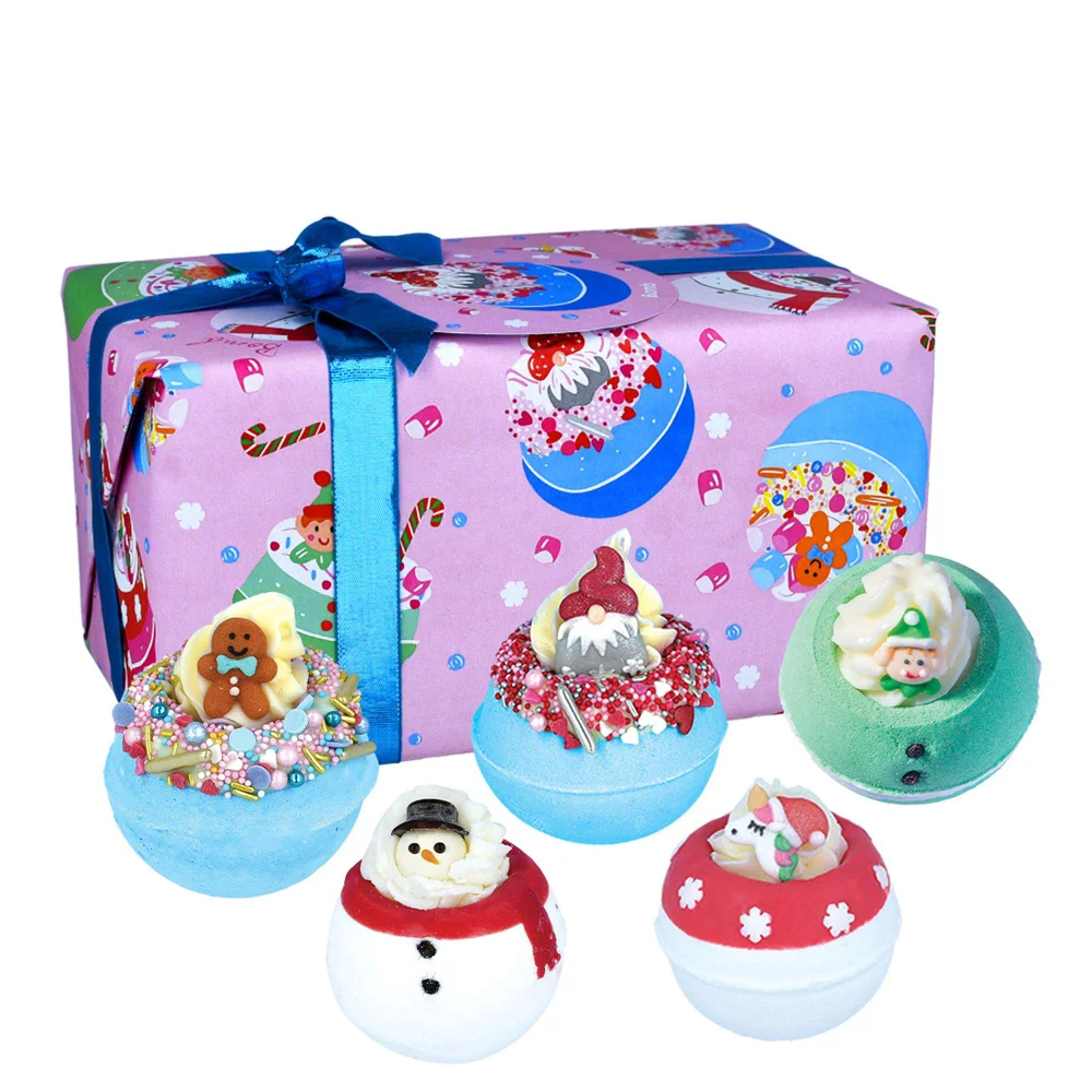 Bomb Cosmetics Gift Packs Happy Fizz-Mas Image 1