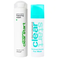 Dermalogica Duo: Dermalogica Clear Start Foaming Wash 295ml & Fizz Mask 50ml