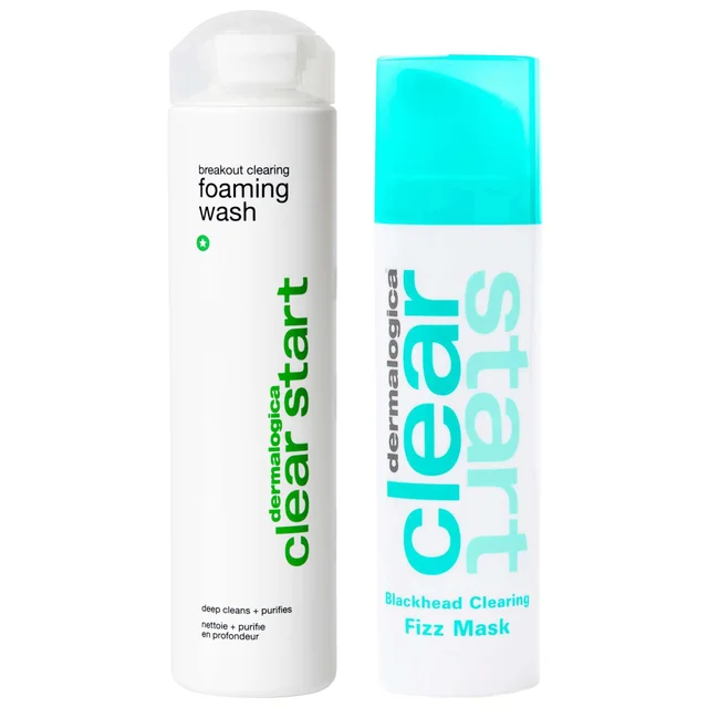 Dermalogica Duo: Dermalogica Clear Start™ Foaming Wash 295ml & Fizz Mask 50ml