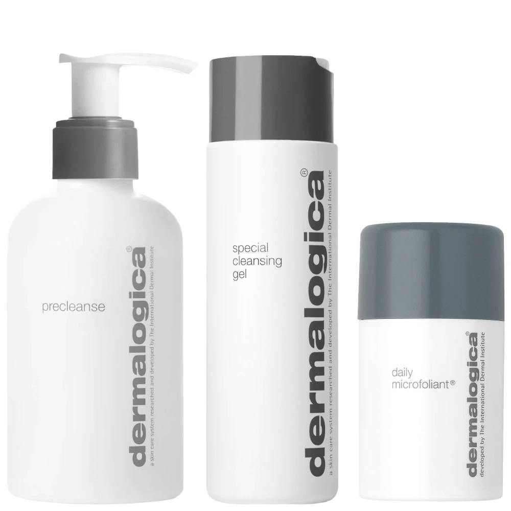 Dermalogica Double Cleanse & Exfoliate Trio Image 1