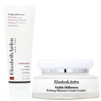 Elizabeth Arden Duo: Visible Difference Skin Balancing Exfoliating Cleanser 125ml & Cream Complex 75ml - undefined undefined