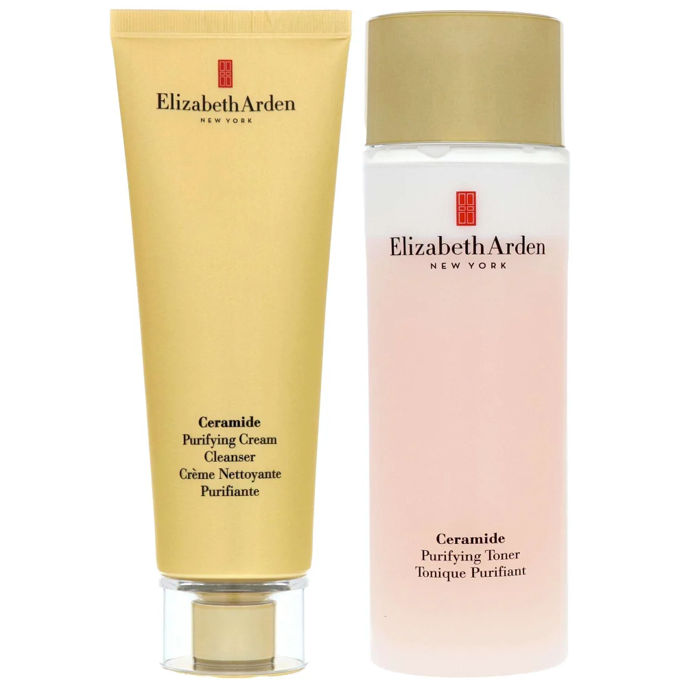 Elizabeth Arden Duo: Ceramide Purifying Cream Cleanser 125ml / 4.2 fl.oz. & Toner 200ml / 6.7 fl.oz. Image 1