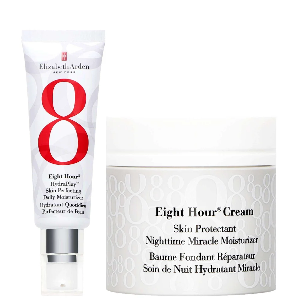 Elizabeth Arden Duo: Eight Hour HydraPlay Moisturizer 45ml & Nighttime Miracle Moisturizer 50ml Image 1