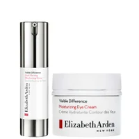 Elizabeth Arden Duo: Visible Difference Good Morning Retexturizing Primer 15ml & Moisturizing Eye Cream 15ml - undefined undefined