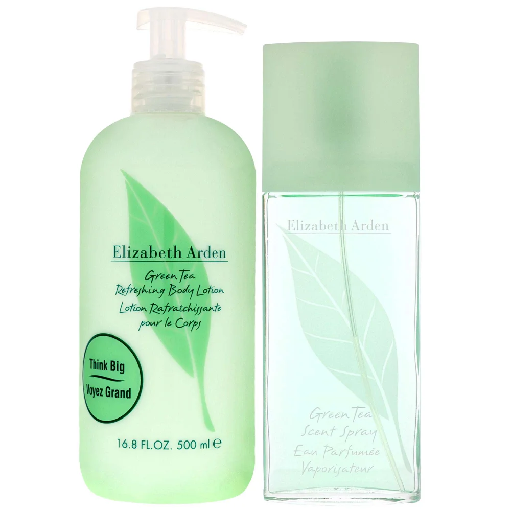 Elizabeth Arden Duo: Green Tea Body Lotion 500ml & Eau Parfumée Scent Spray 100ml Image 1