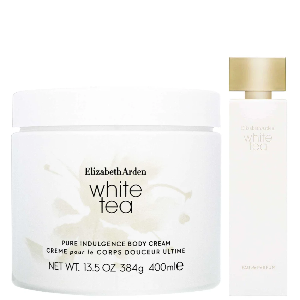 Elizabeth Arden Bundles Duo: White Tea Body Cream 400ml & Eau de Parfum Spray 100ml Image 1