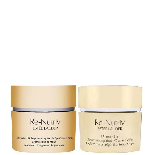 Estée Lauder Duo: Re-Nutriv Ultimate Lift Regenerating Youth Eye Creme Rich 15ml & Creme Gelee 50ml