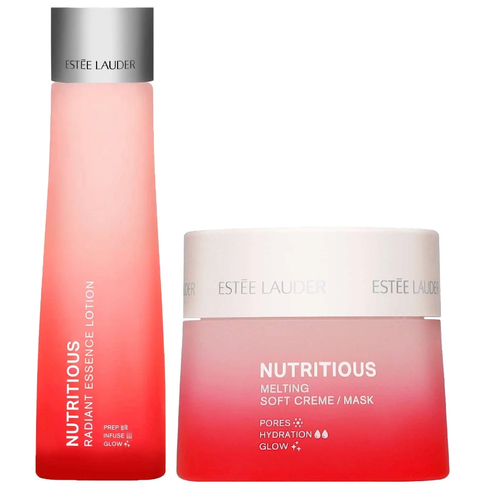 Estée Lauder Duo: Nutritious Radiant Essence Treatment Lotion 200ml & Melting Soft Creme/Mask Moisturizer 50ml Image 1
