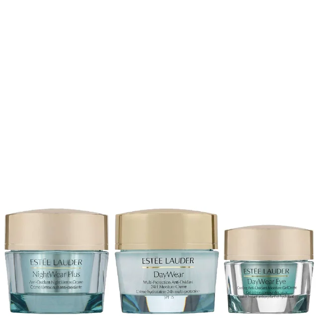 Estée Lauder Trio: Nightwear Plus Detox Creme 50ml, DayWear Creme 50ml & Daywear Eye Cream 15ml