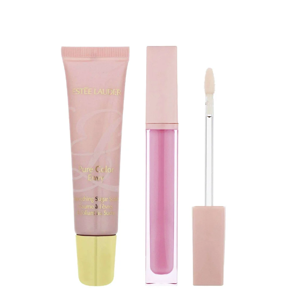 Estée Lauder Duo: Pure Color Envy Smoothing Sugar Scrub 12g & Lip Repair Potion 6ml Image 1