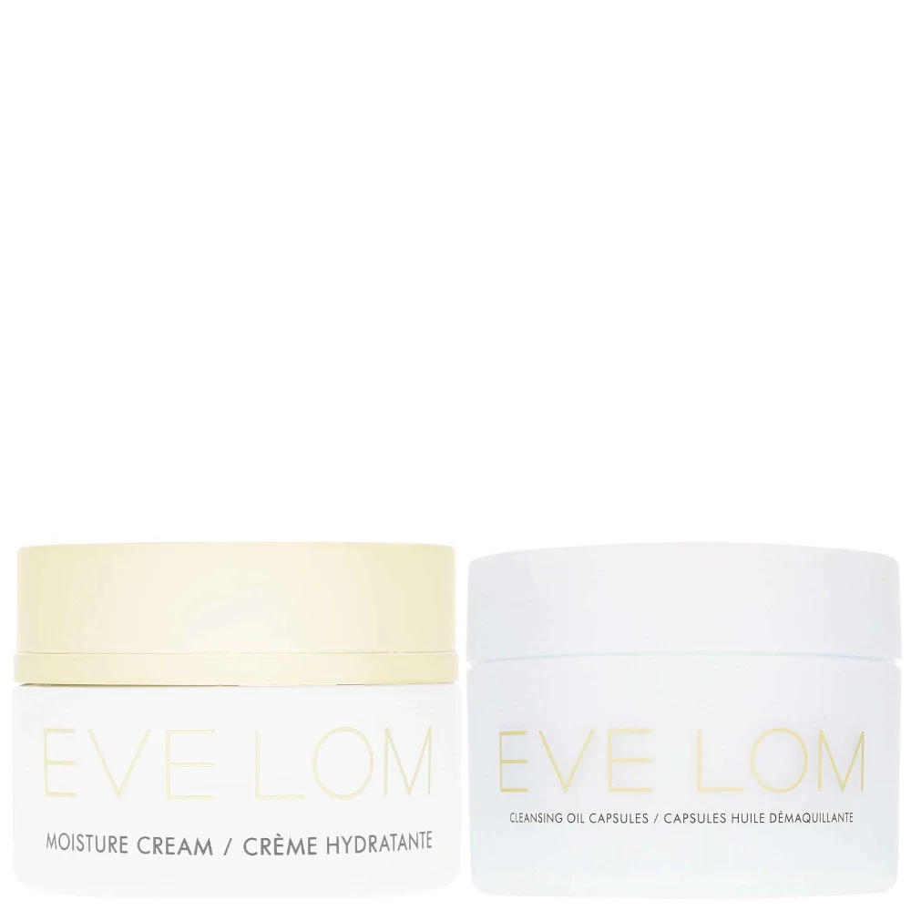EVE LOM Duo: Cleansing Oil Capsules x 50 & Moisture Cream 50ml Image 1