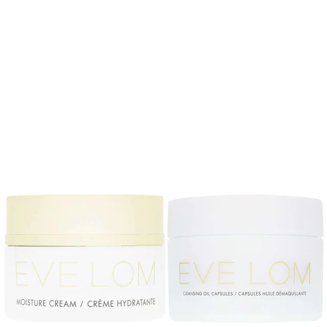 EVE LOM Duo: Cleansing Oil Capsules x 50 & Moisture Cream 50ml
