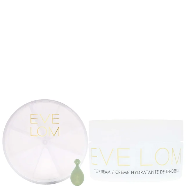EVE LOM Duo: Cleansing Oil Capsules Travel Case 14 x 1.25ml Capsules & TLC Cream 50ml