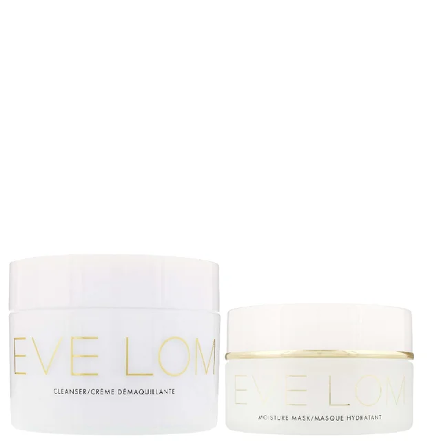 EVE LOM Duo: Cleanser All Skin Types 200ml & Moisture Mask 100ml