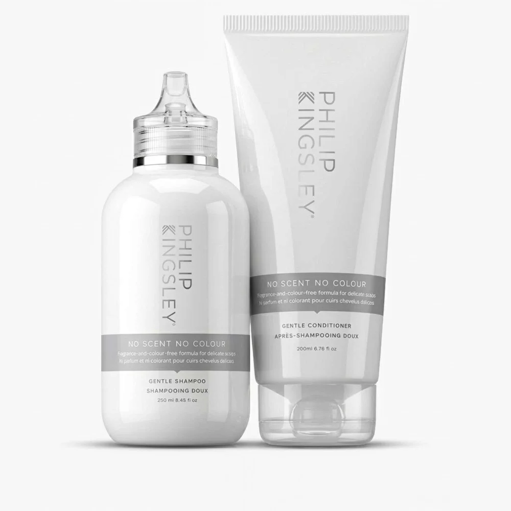Philip Kingsley No Scent No Colour Shampoo 250ml & Conditioner 200ml Duo (Worth £56.00) Image 1