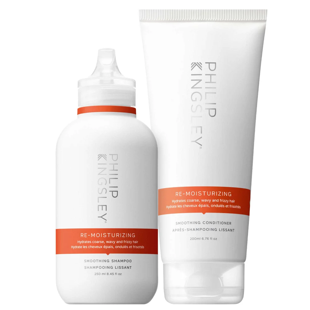 Philip Kingsley Re-Moisturizing Shampoo 250ml & Conditioner 200ml Duo (Worth £56.00) Image 1