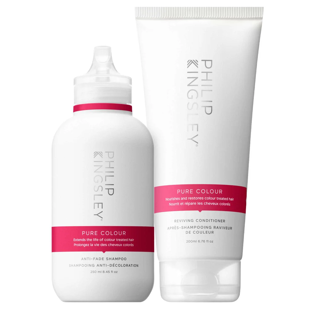 Philip Kingsley Pure Colour Shampoo 250ml & Conditioner 200ml Duo (Worth £62.00) Image 1