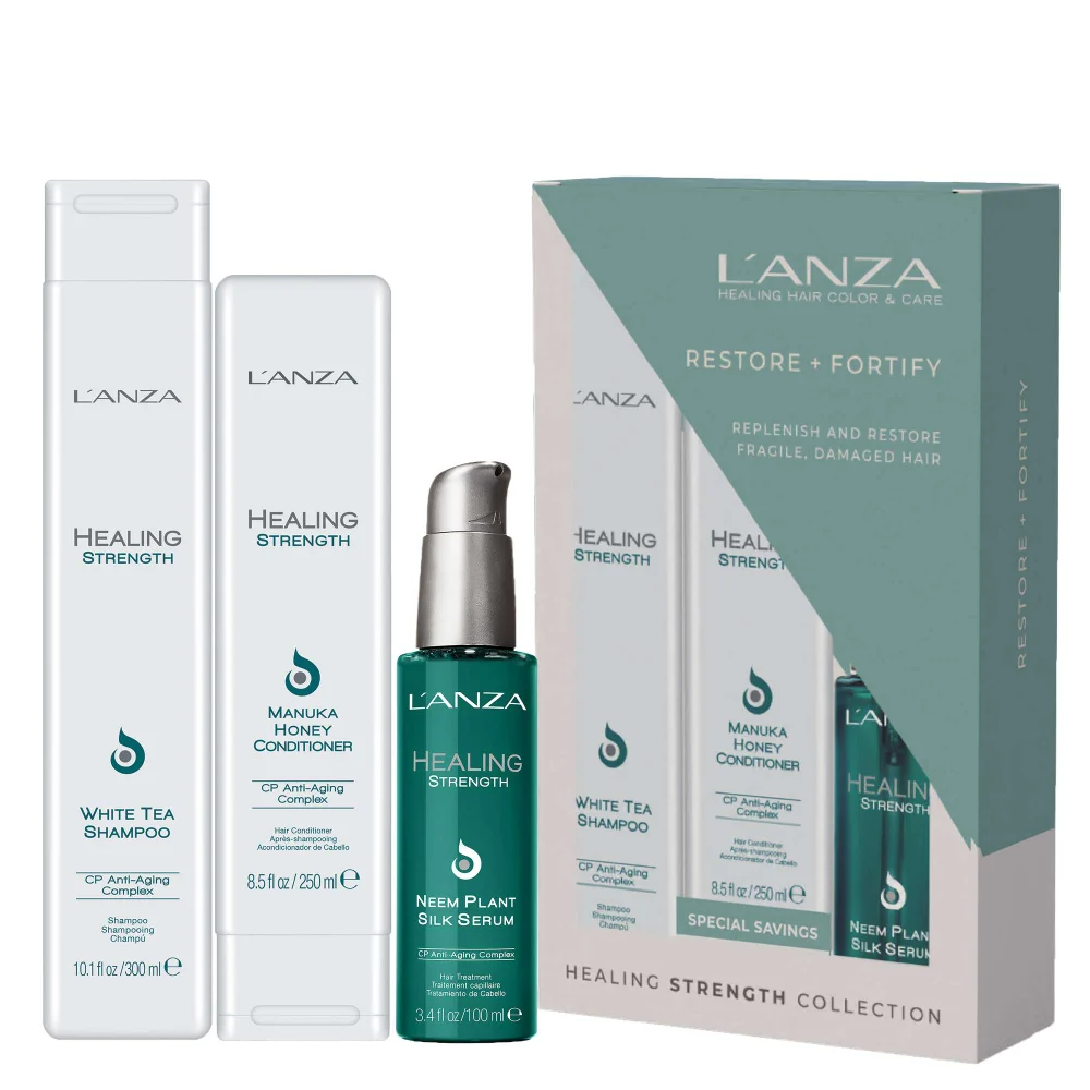 L'Anza Christmas 2024 Healing Strength Trio Kit Image 1