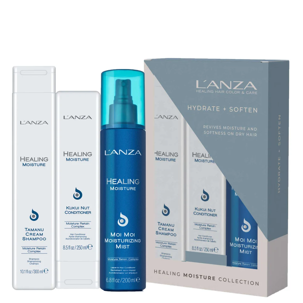 L'Anza Christmas 2024 Healing Moisture Trio Kit Image 1