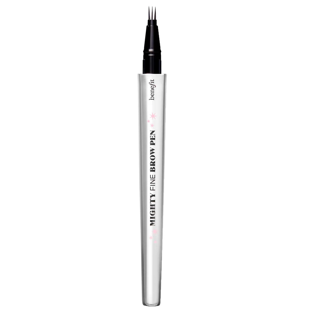 benefit Mighty Fine Brow Superfine Triple Tip Pen 4 Warm Deep Brown 0.5ml Image 1