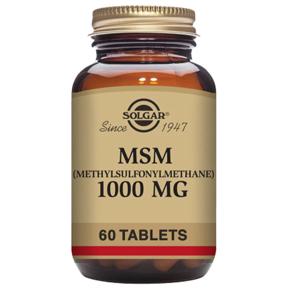 Solgar Specialty MSM 1000mg Tablets x 60 Image 1