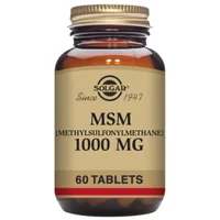 Solgar Specialty MSM 1000mg Tablets x 60 - undefined undefined