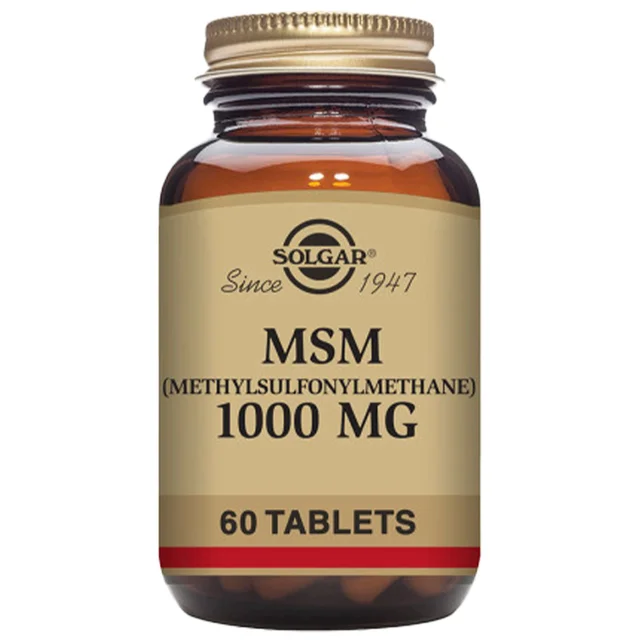 Solgar Specialty MSM 1000mg Tablets x 60