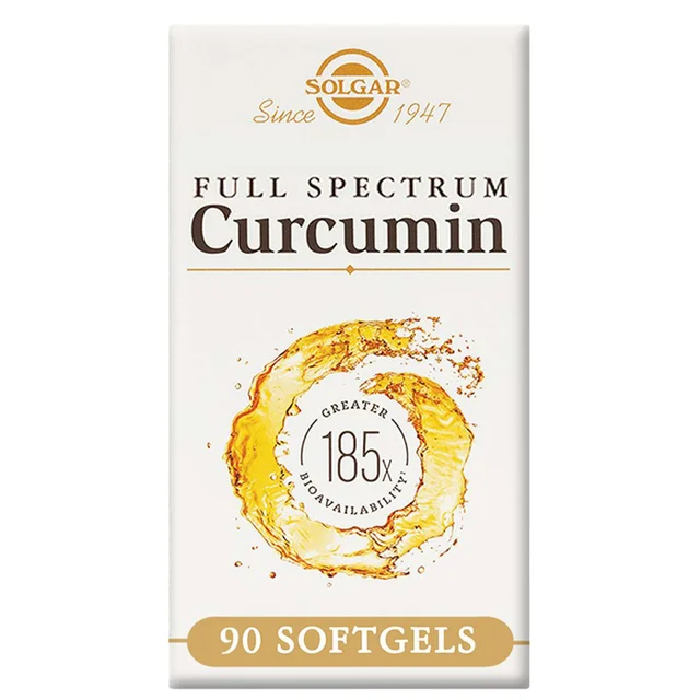 Solgar Antioxidants Full Spectrum Curcumin 185x Softgels x 90