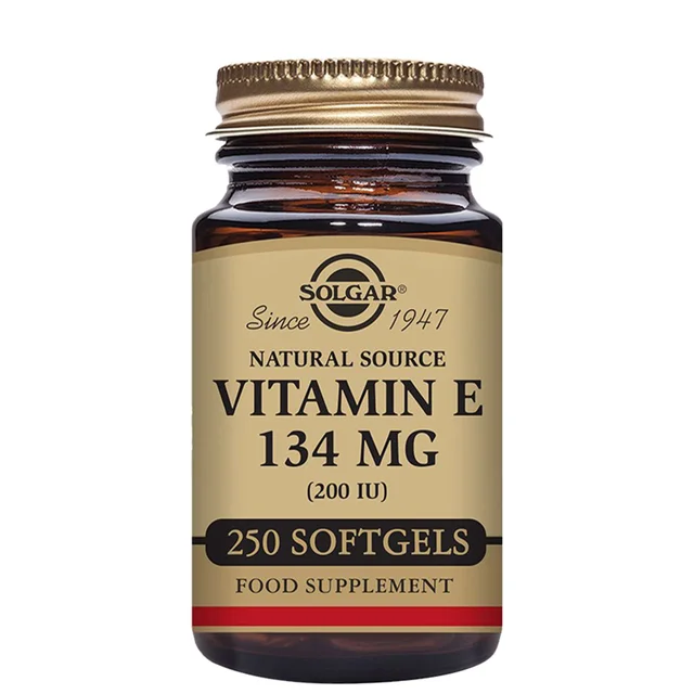 Solgar Natural Source Vitamin E 134mg (200 IU) Softgels x 250