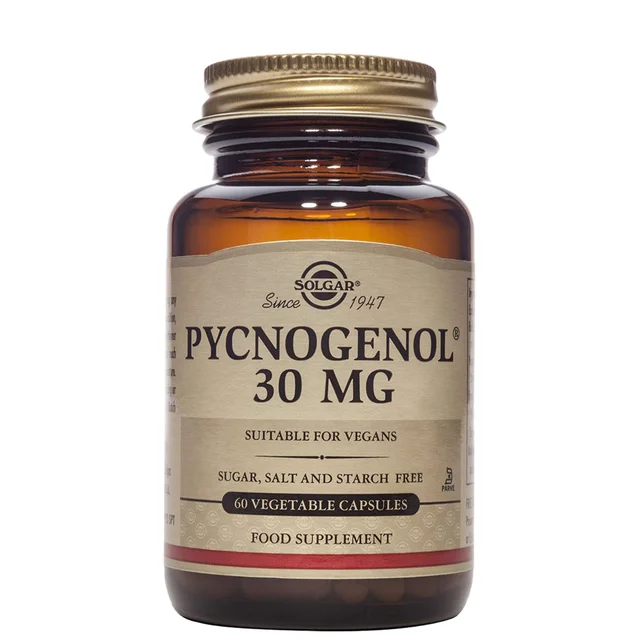 Solgar Antioxidants Pycnogenol 30mg Vegetable Capsules x 60