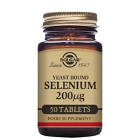 Solgar Minerals Yeast Bound Selenium 200µg Tablets x  50