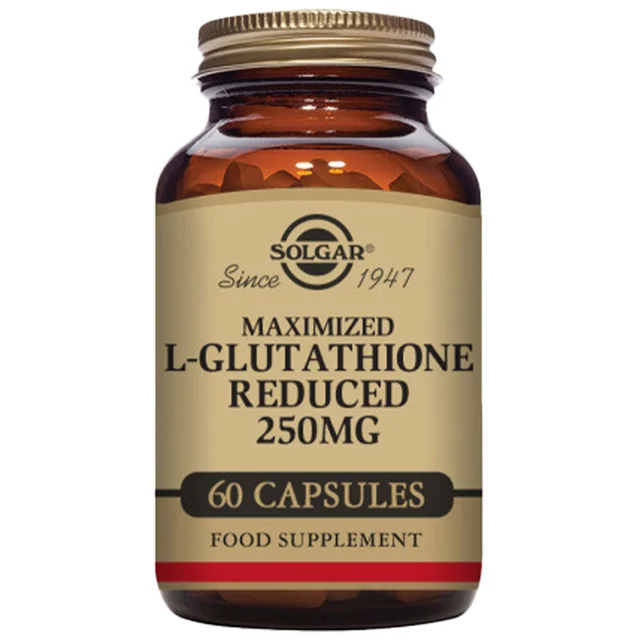 Solgar Antioxidants Maximised L-Glutathione Reduced 250mg Vegetable Capsules x 60