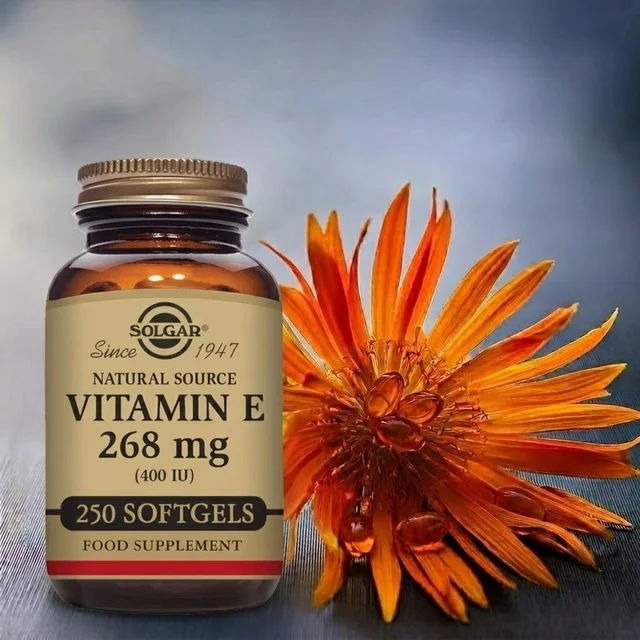Solgar Natural Source Vitamin E 268mg (400 IU) Softgels x 50