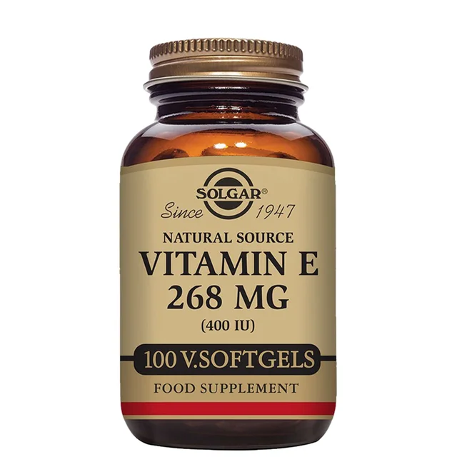 Solgar Natural Source Vitamin E 268mg (400 IU) Softgels x 100