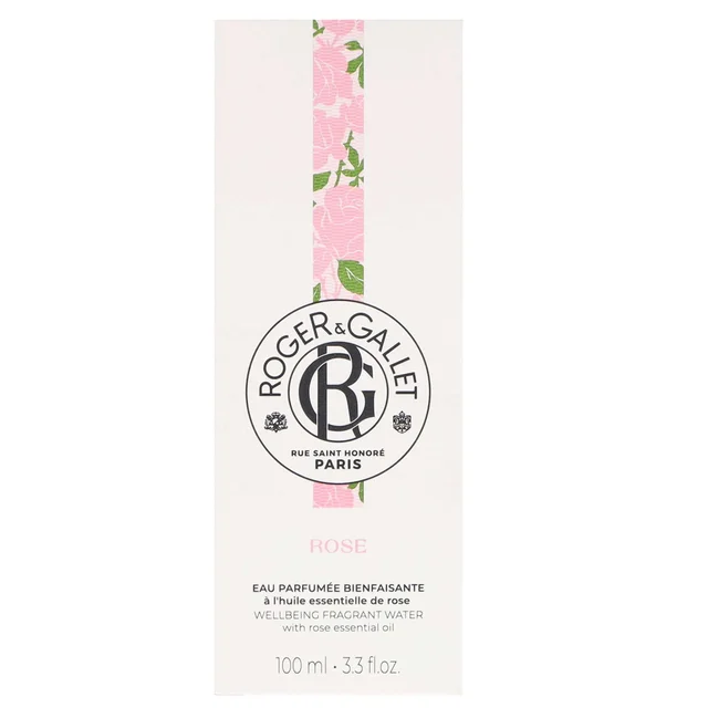 Roger & Gallet Rose Wellbeing Fragrant Water 100ml