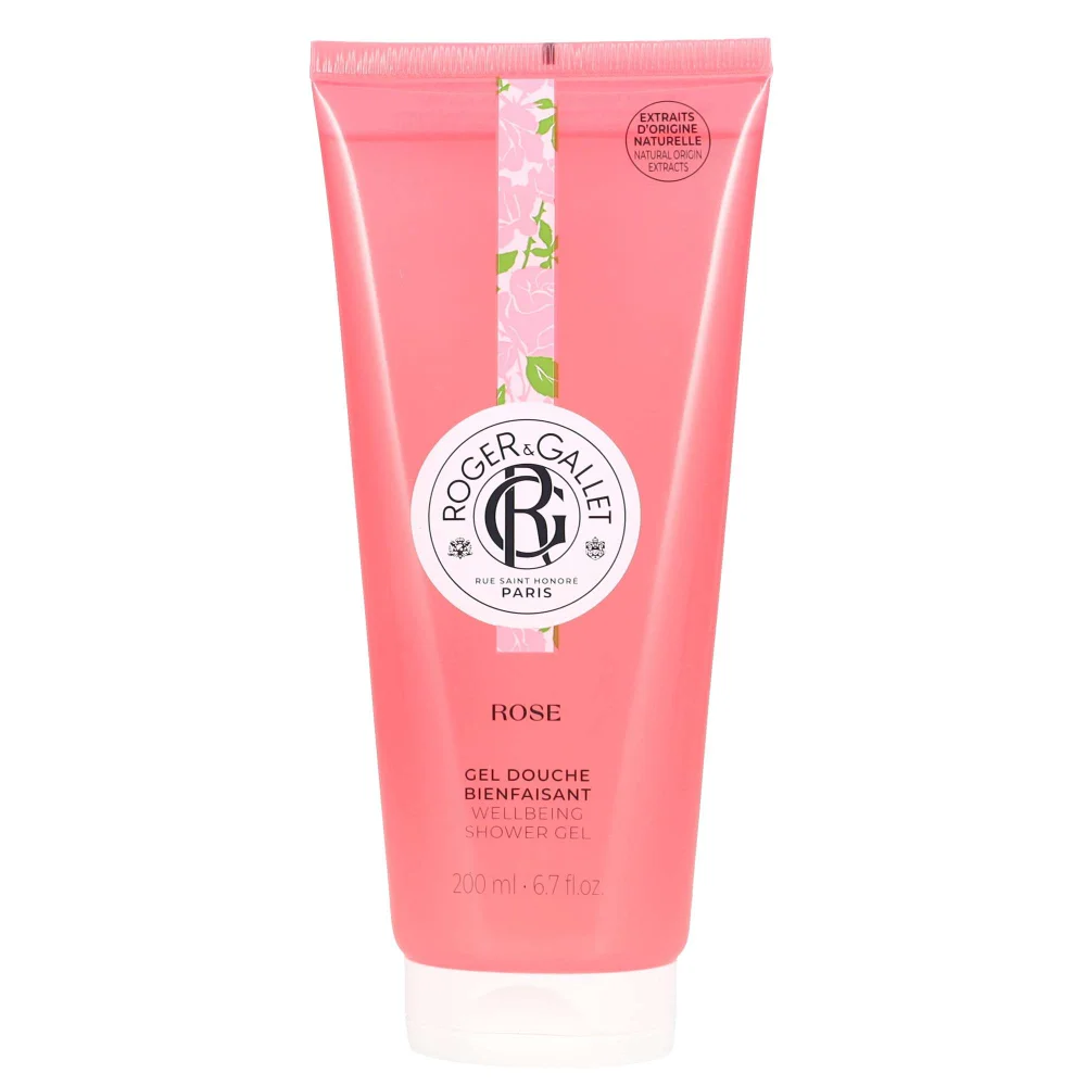 Roger & Gallet Rose Wellbeing Shower Gel 200ml Image 1