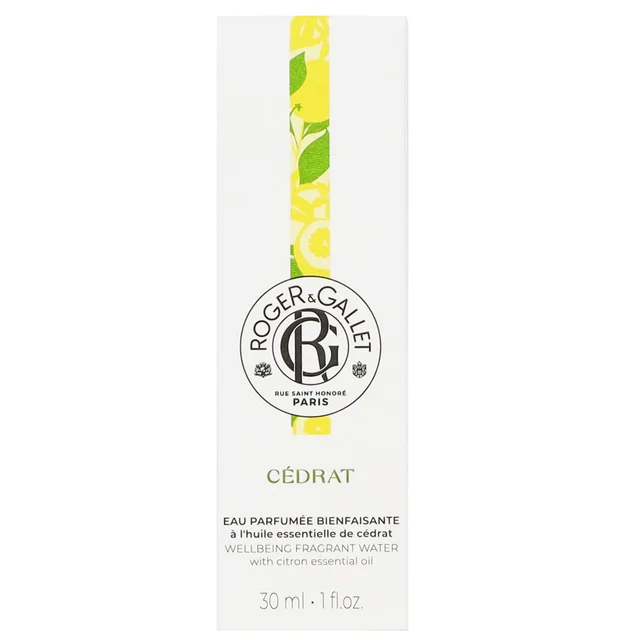 Roger & Gallet Cédrat Wellbeing Fragrant Water 30ml