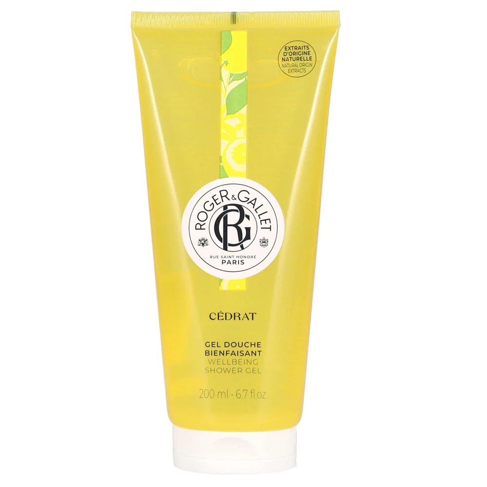 Roger & Gallet Cédrat Wellbeing Shower Gel 200ml Image 1