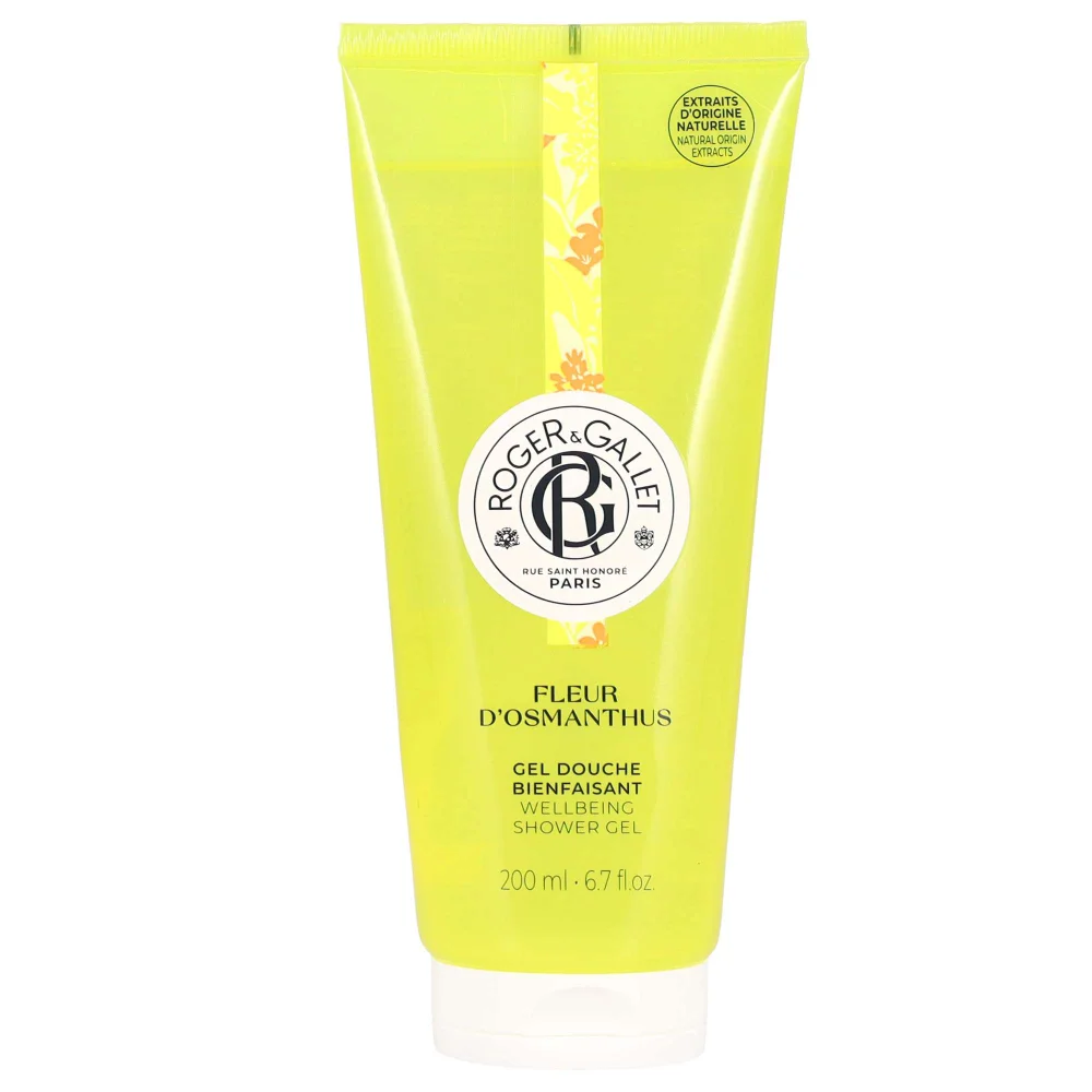 Roger & Gallet Fleur d'Osmanthus Wellbeing Shower Gel 200ml Image 1